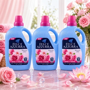 Felce Azzurra Rose róża włoski płyn do płukania tkanin 75 płukań 3x3,0l