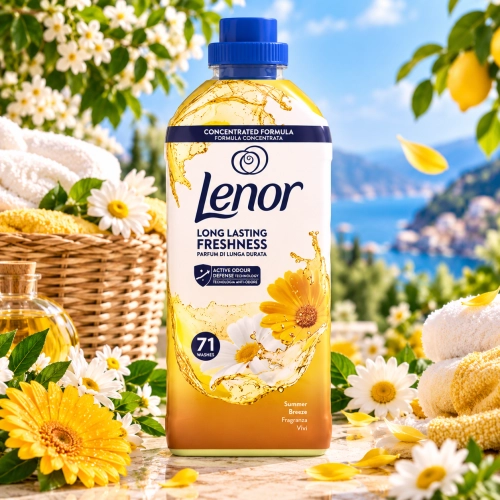 Lenor Summer Breeze płyn do płukania tkanin Letnia Bryza 71pł 1,491l
