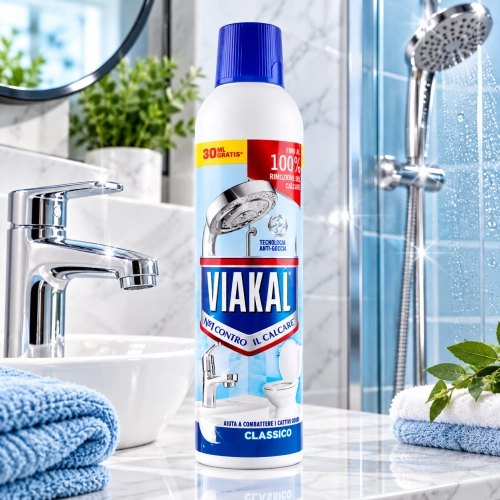 Viakal Classico środek na kamień do czyszczenia łazienki 720ml
