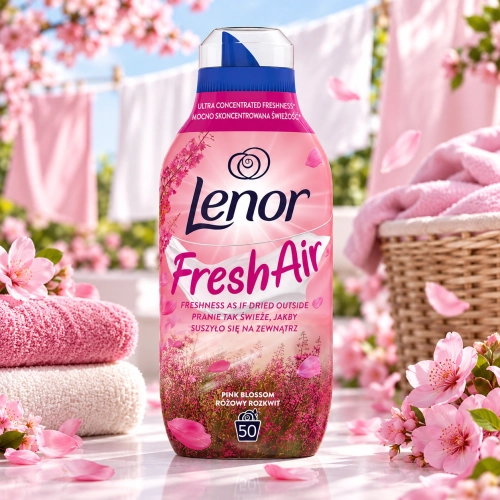 Lenor Pink Blossom Różowy Rozkwit płyn do płukania 50pł 700ml