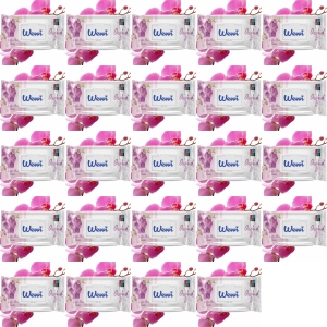 24x Wewi Orchid Chusteczki Nawilżane o Zapachu Orchidei dla dzieci 72 szt.