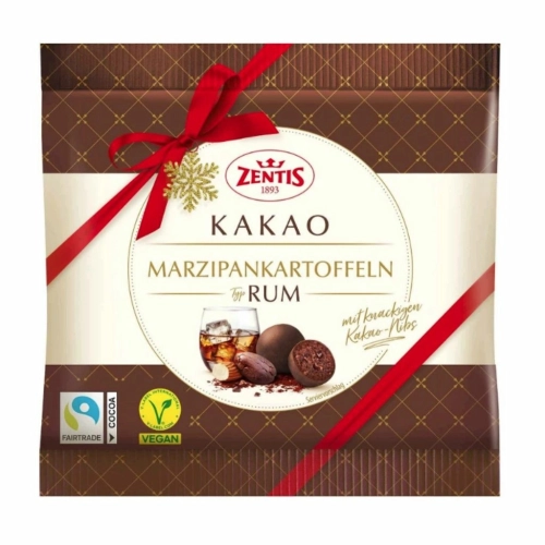 Zentis Rum kartofelki marcepanowe z rumem i chrupiącym kakao 100g