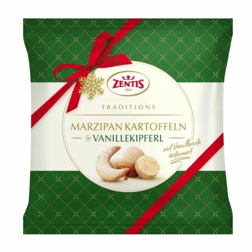 Zentis kartofelki marcepanowe o smaku rogalików waniliowych 100g